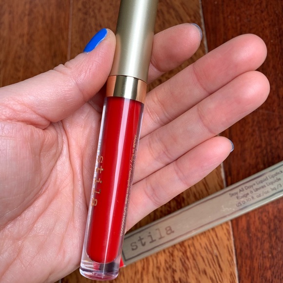NEW Stila Stay All Day Liquid Lipstick, Beso (beautiful red), full size 3ml - Picture 13 of 16